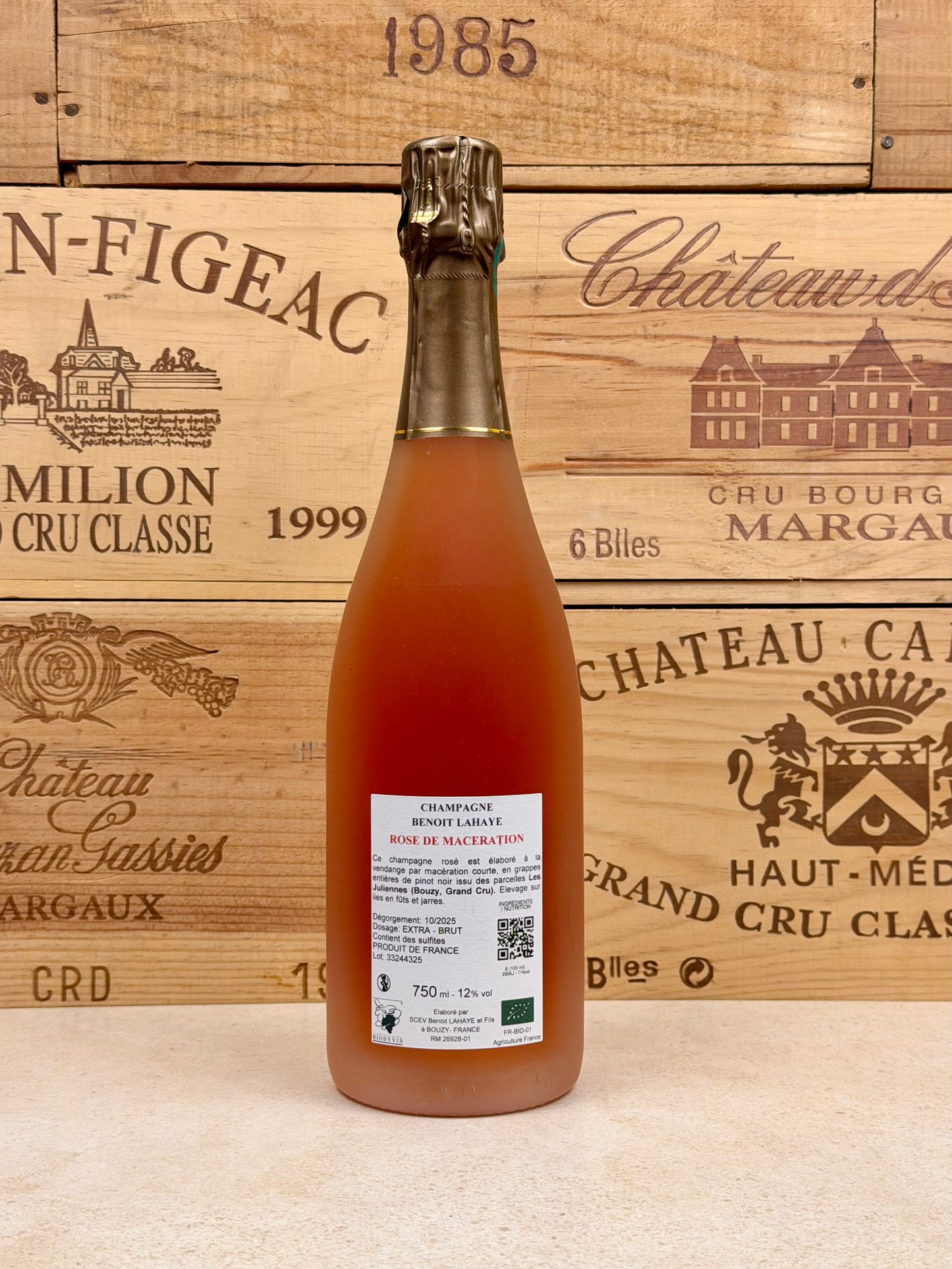Benoît Lahaye - Rosé de Macération
