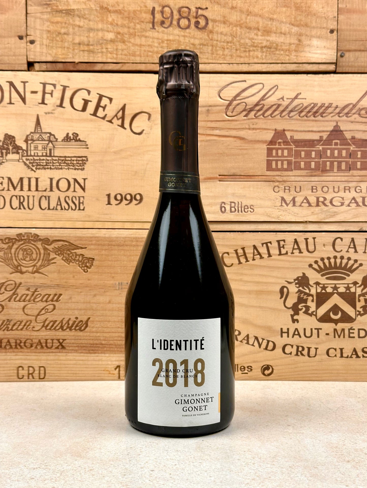 Champagne Gimonnet-Gonet L'identite Blanc de Blancs Grand Cru Millesime 2018