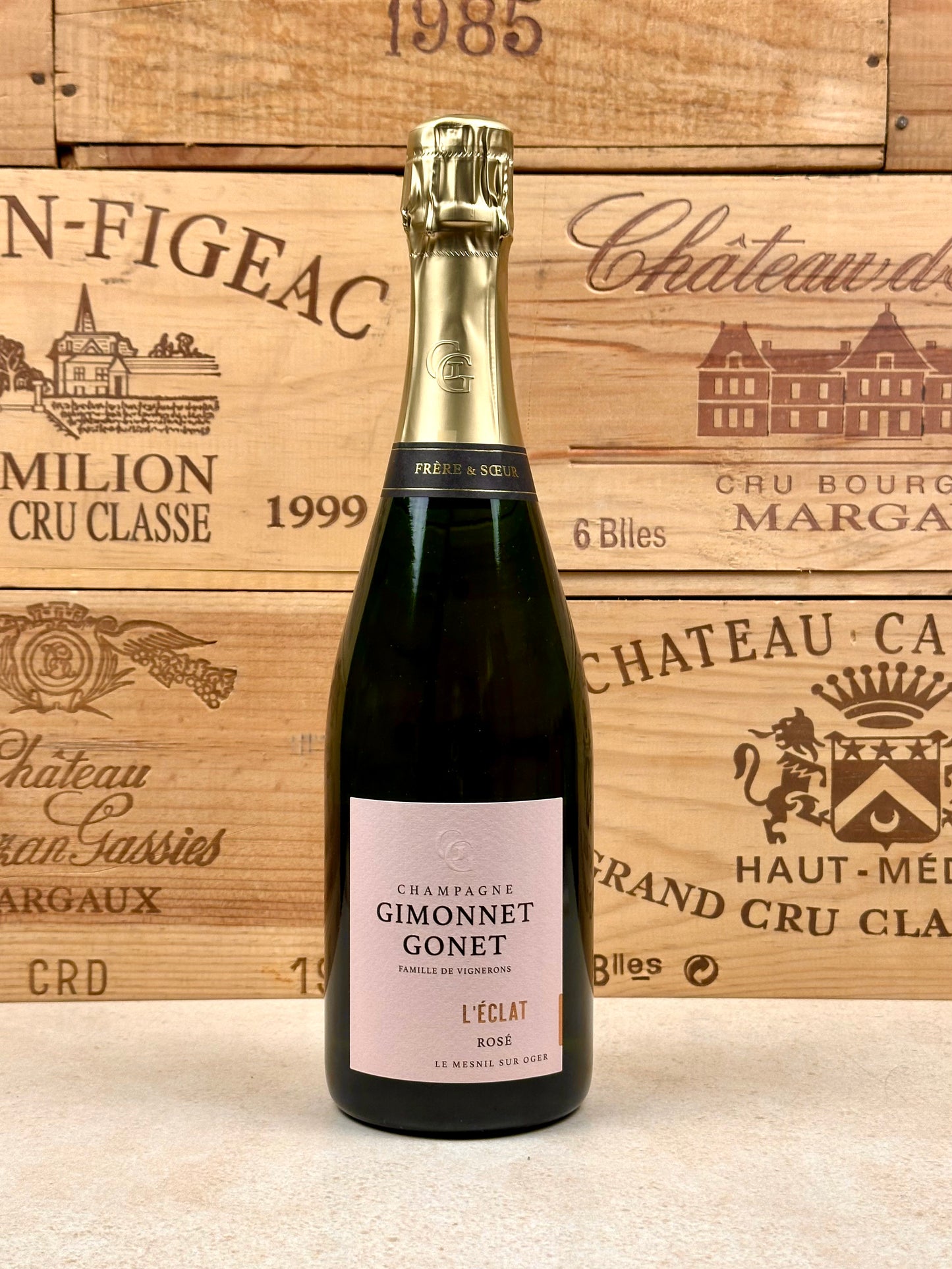 Champagne Gimonnet-Gonet L'Eclat Grand Cru Brut Rosé