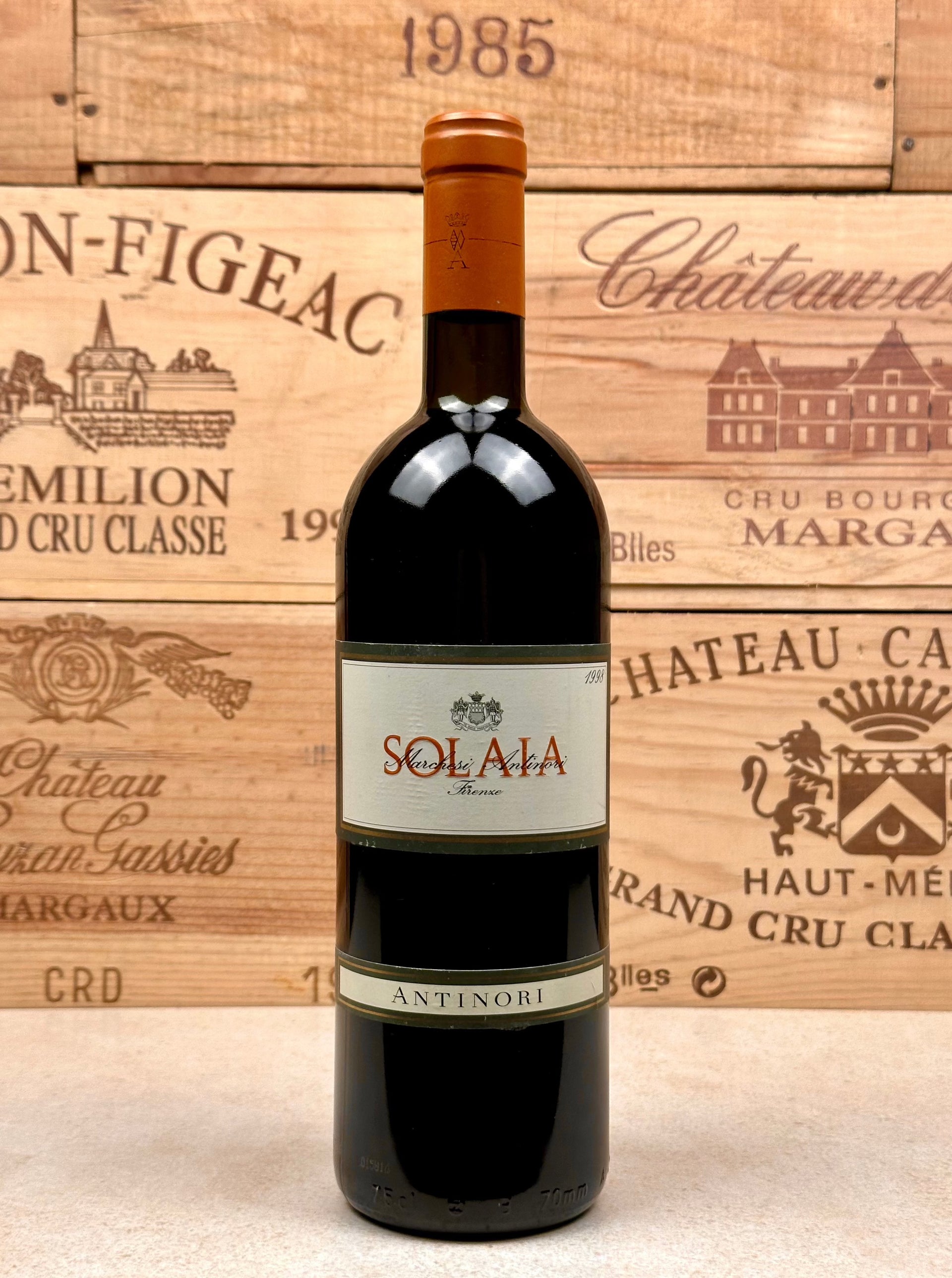 Antinori - Solaia 1998 - Super Tuscan Wine – Jumpin' Jack Wine