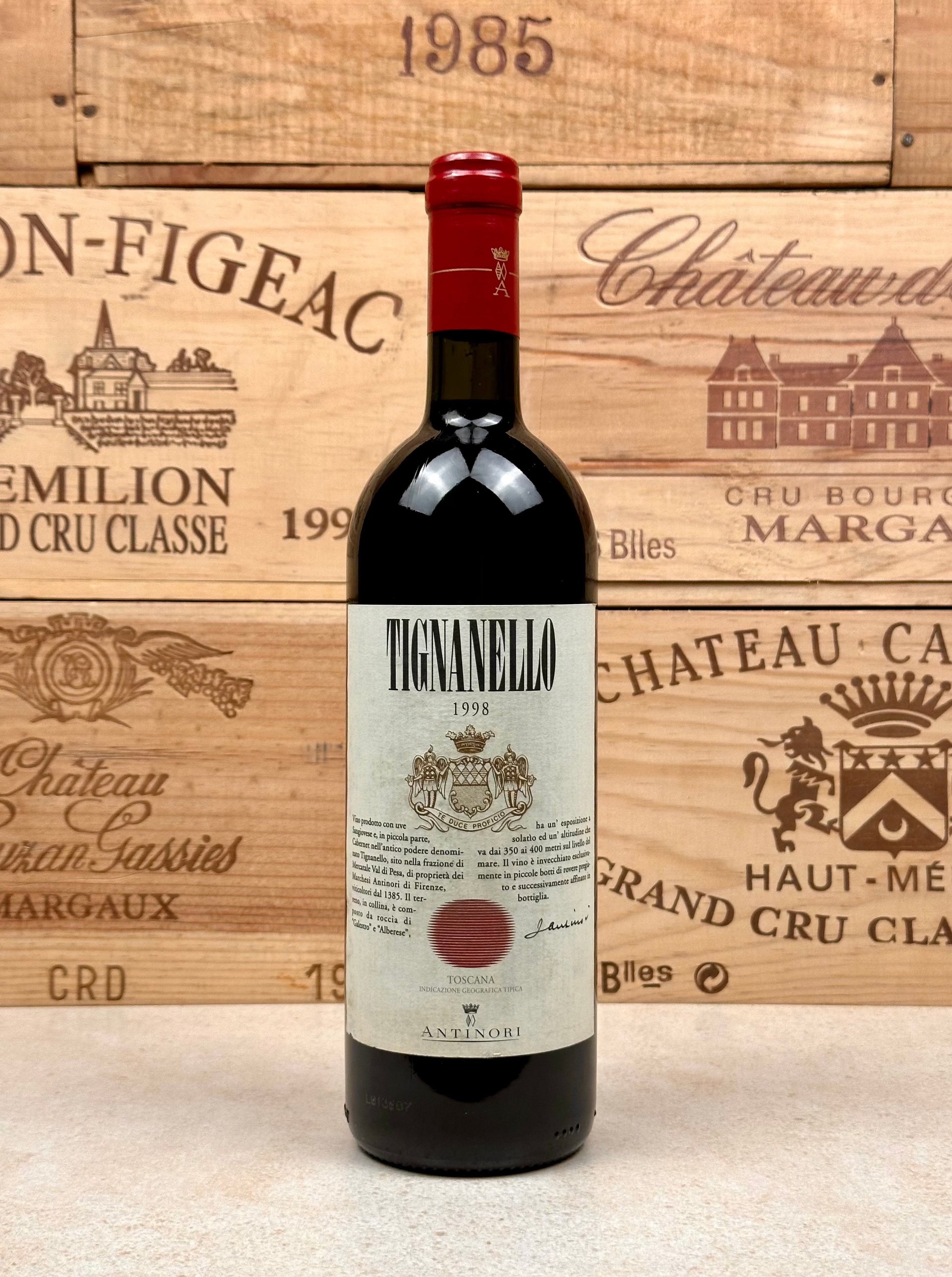 Antinori - Tignanello 1998 – Jumpin' Jack Wine