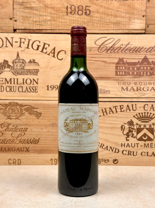 Chateau Margaux - Chateau Margaux 1981 1er Grand Cru Classé