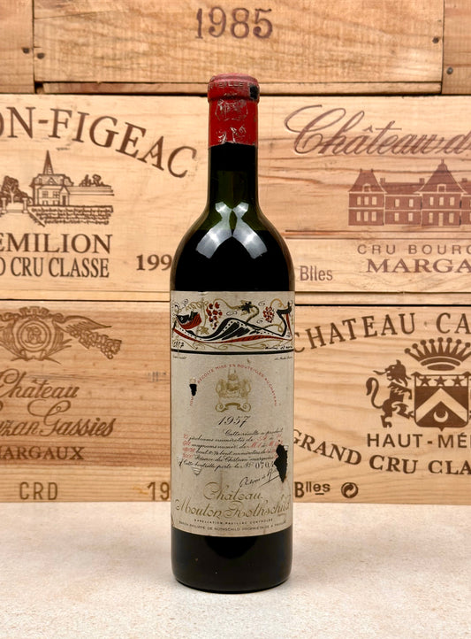 Chateau Mouton Rothschild - Chateau Mouton Rothschild 1957 1er Grand Cru Classé