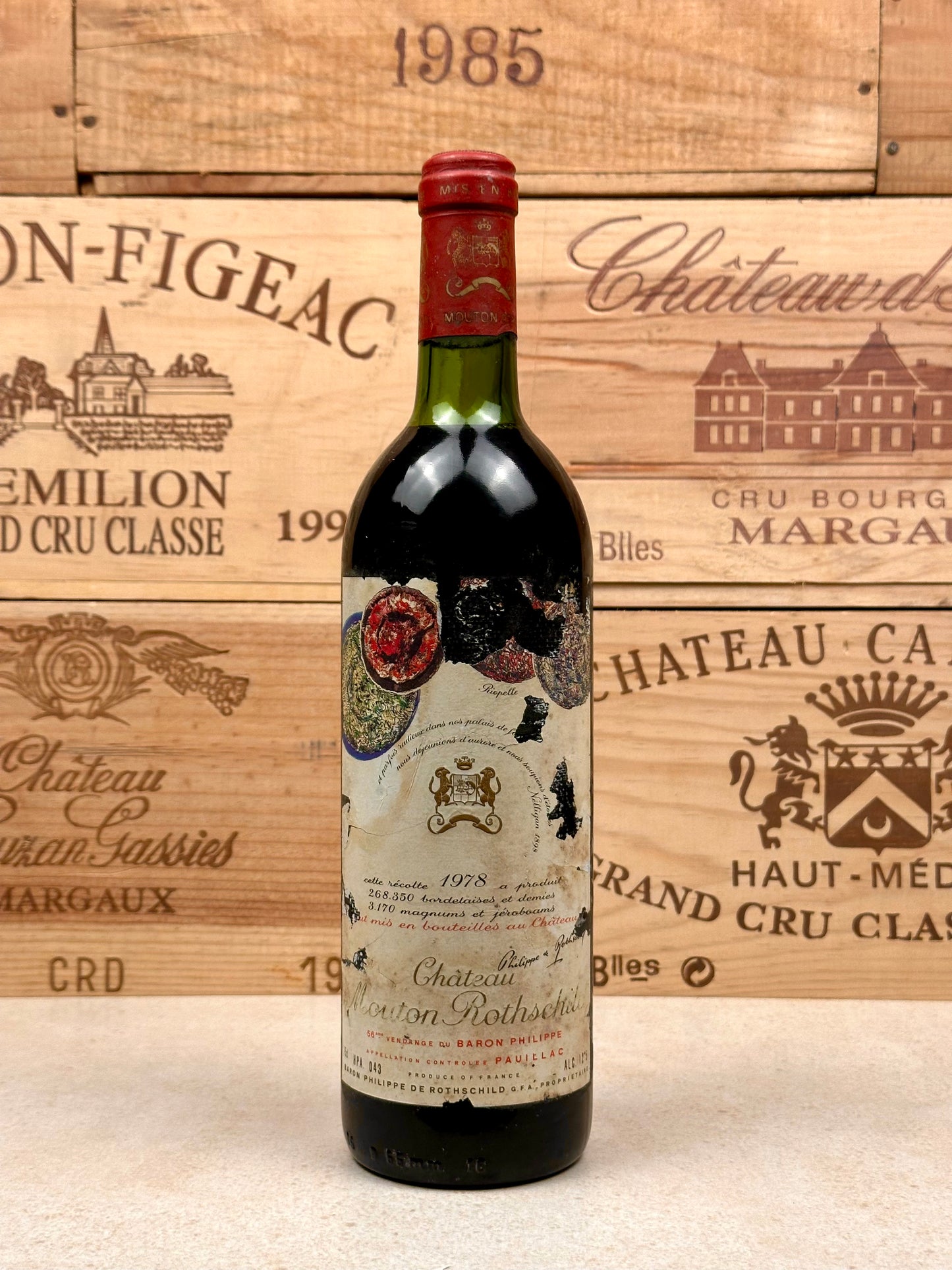 Chateau Mouton Rothschild - Chateau Mouton Rothschild 1978 1er Grand Cru Classé