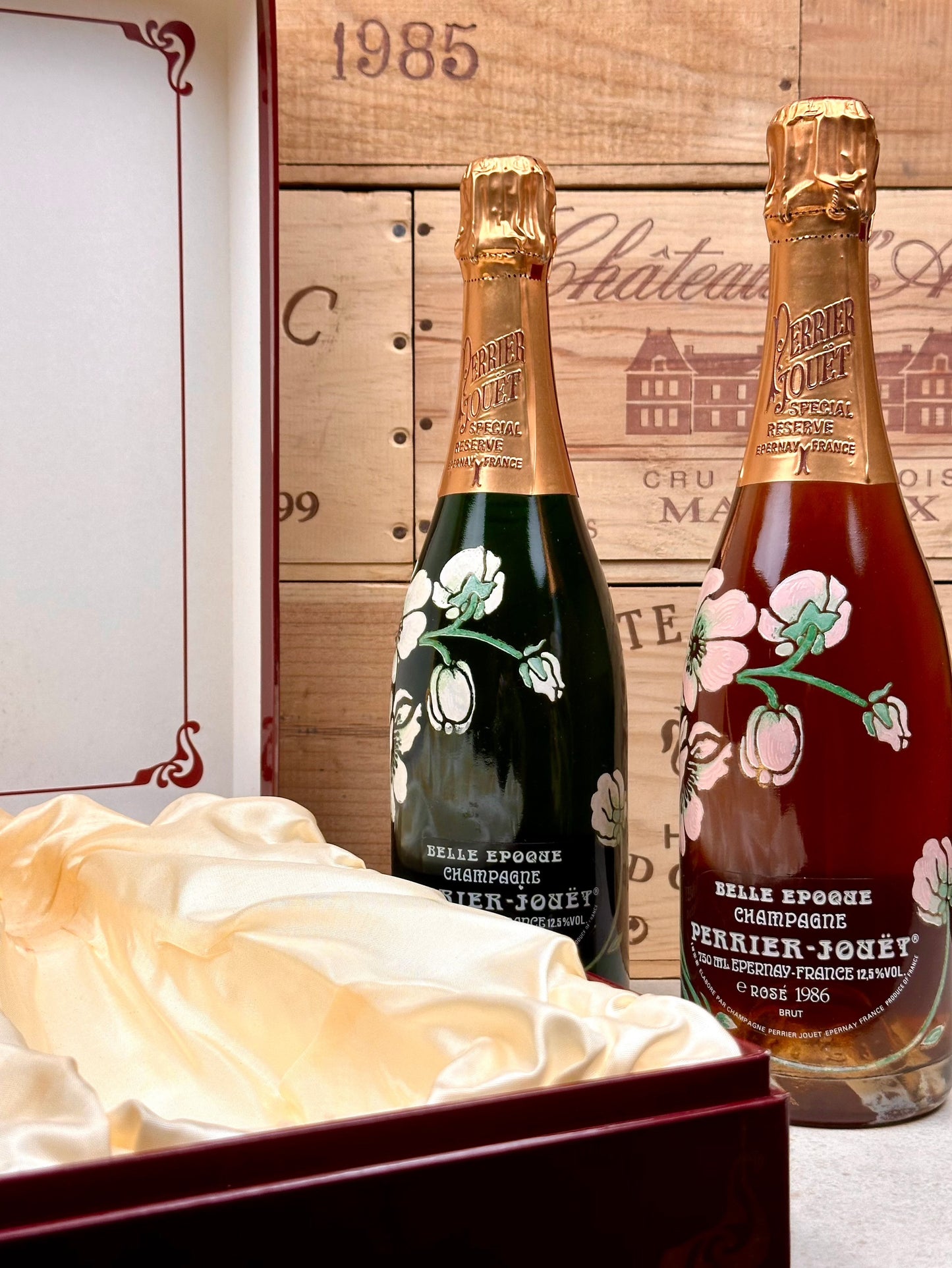 Perrier Jouët - Belle Epoque Brut 1985 e Belle Epoque Rosé 1986