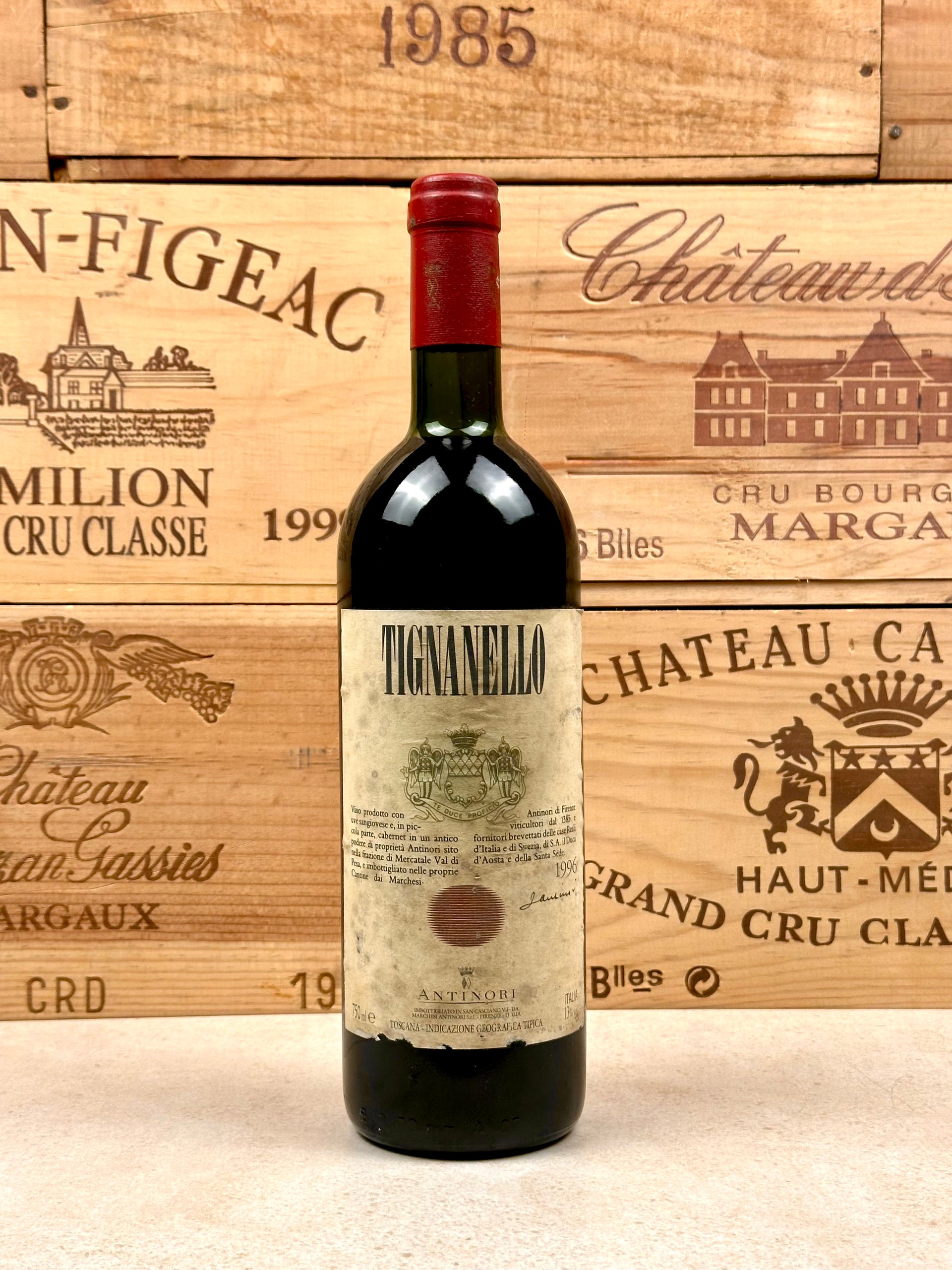 Antinori - Tignanello 1996 - Super Tuscan Wine – Jumpin' Jack Wine