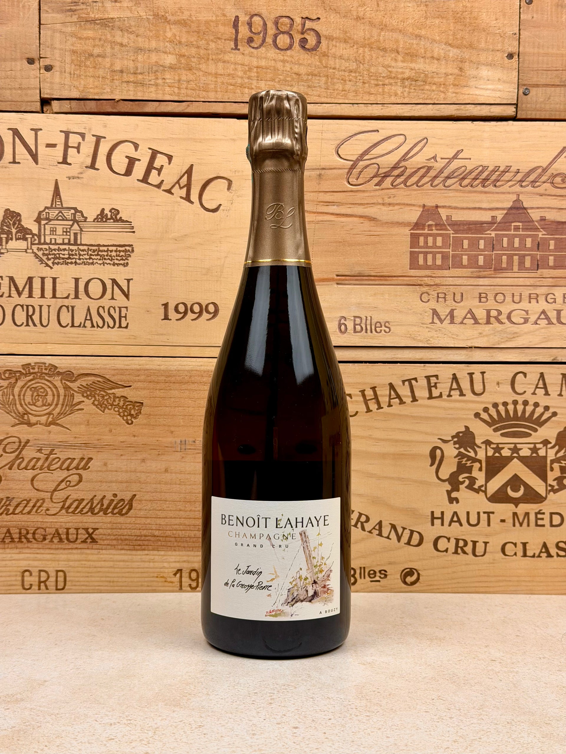 Benoît Lahaye Le Jardin de la Grosse Pierre Brut Nature Champagne
